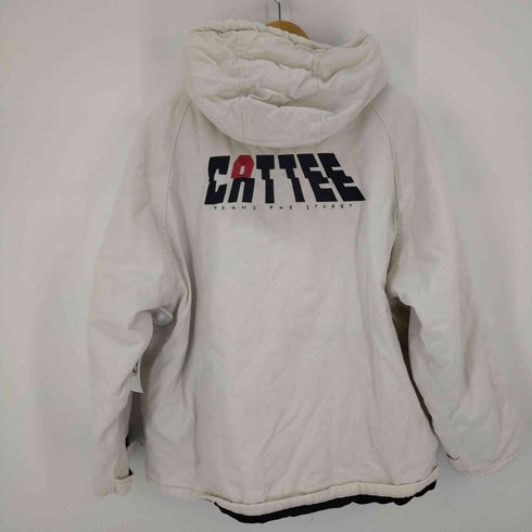 CATTEE ロゴ刺繍マウンテンパーカー メンズ 2XL