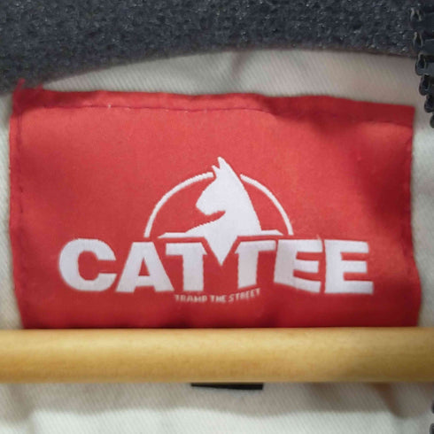 CATTEE ロゴ刺繍マウンテンパーカー メンズ 2XL