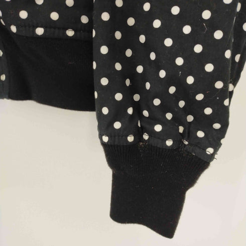 ブラックコムデギャルソン BLACK COMME des GARCONS AD2014 ドットブルゾン ボンバージャケット メンズ JPN:XL