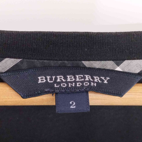 バーバリーロンドン BURBERRY LONDON クルーネックミニトップス 半袖Tシャツ レディース 2