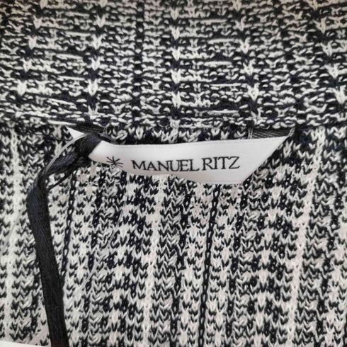マニュエルリッツ MANUEL RITZ Blue Knitted Jacket メンズ JPN:L