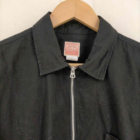 ヒンソン HINSON ハーフジップシャツ メンズ JPN:M