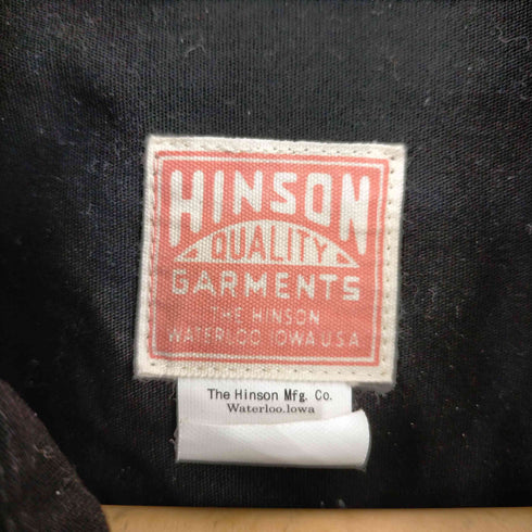 ヒンソン HINSON ハーフジップシャツ メンズ JPN:M