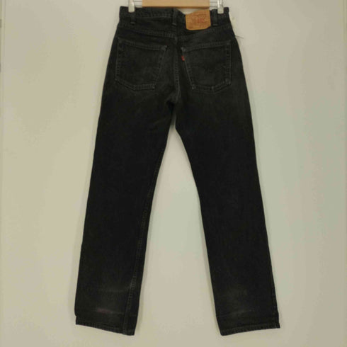 リーバイス Levis 90S カナダ製 505 ボタン裏217刻印 後染め ジップフライ ブラック デニム パンツ 98年製 サークルR メンズ W31L32