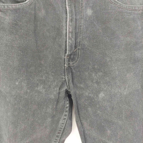 リーバイス Levis 90S カナダ製 505 ボタン裏217刻印 後染め ジップフライ ブラック デニム パンツ 98年製 サークルR メンズ W31L32