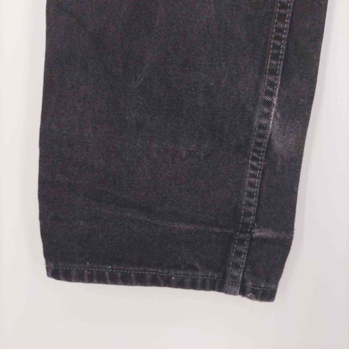 リーバイス Levis 90S カナダ製 505 ボタン裏217刻印 後染め ジップフライ ブラック デニム パンツ 98年製 サークルR メンズ W31L32