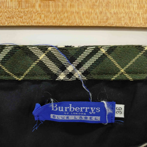 バーバリーブルーレーベル BURBERRY BLUE LABEL タイトチェックスカート レディース JPN:36
