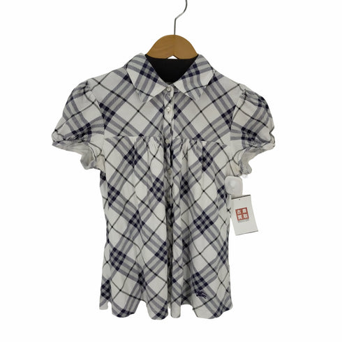 バーバリーブルーレーベル BURBERRY BLUE LABEL S/Sチェックシャツ レディース JPN:38