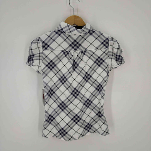 バーバリーブルーレーベル BURBERRY BLUE LABEL S/Sチェックシャツ レディース JPN:38