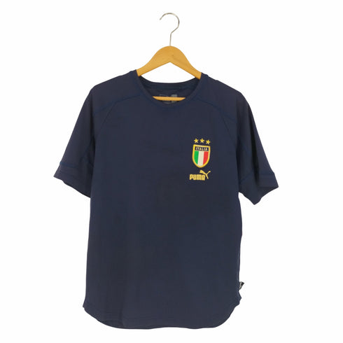 プーマ PUMA フロントロゴ刺繍 サッカーユニフォーム ゲームシャツ メンズ import:M