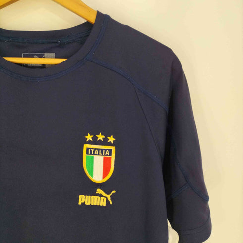 プーマ PUMA フロントロゴ刺繍 サッカーユニフォーム ゲームシャツ メンズ import:M