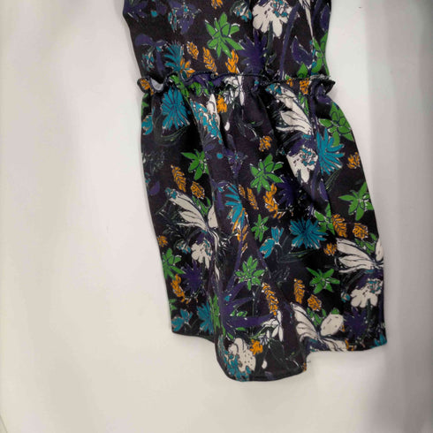 ルームエイト Room no.8 21AW VERMEIL par iena LEAF-PRINT TRUMPET TOPS レディース 2
