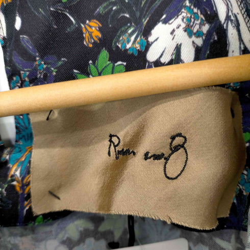 ルームエイト Room no.8 21AW VERMEIL par iena LEAF-PRINT TRUMPET TOPS レディース 2