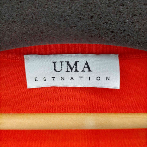 ユマエストネーション UMA ESTNATION Uネック ウールカットソー レディース 40