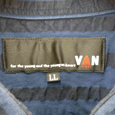 ヴァンヂャケット VAN JAC ハーフボタンシャツ メンズ LL