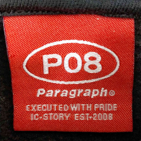パラグラフ PARAGRAPH LOOP EMBROIDERY HOODIE ビッグシルエットプルオーバーパーカー メンズ 3