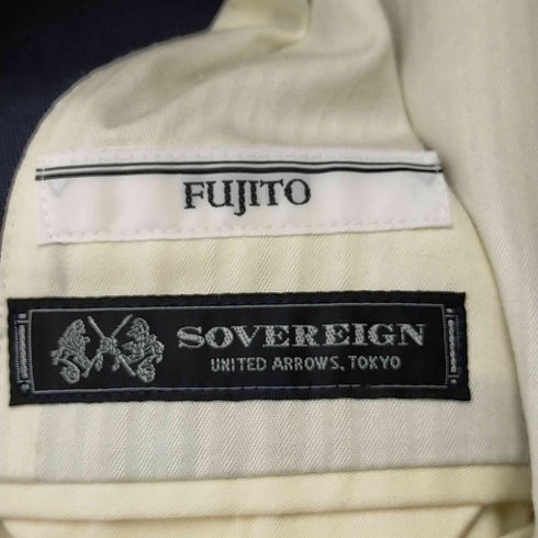 ソブリン Sovereign fujito キャンバス地テーラードジャケット メンズ L