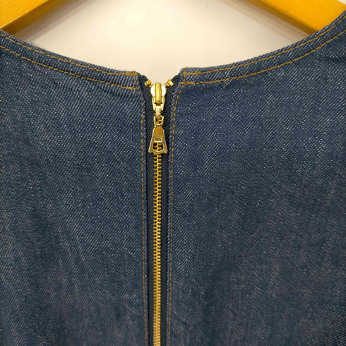 VERMEIL par iena 19SS デニムウエストフィット前ポケットワンピース レディース