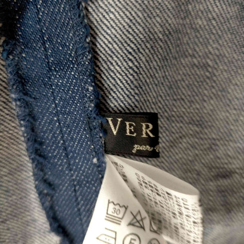VERMEIL par iena 19SS デニムウエストフィット前ポケットワンピース レディース