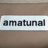 アマチュナル amatunal 切替 オーバーシャツジャケット メンズ FREE