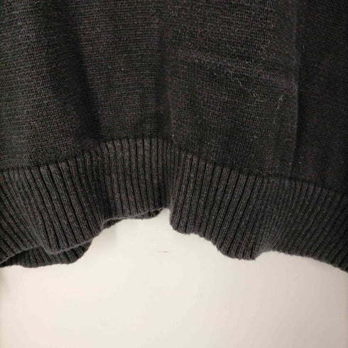 トミーヒルフィガー TOMMY HILFIGER ハーフジップ ドライバーズニット メンズ import:L