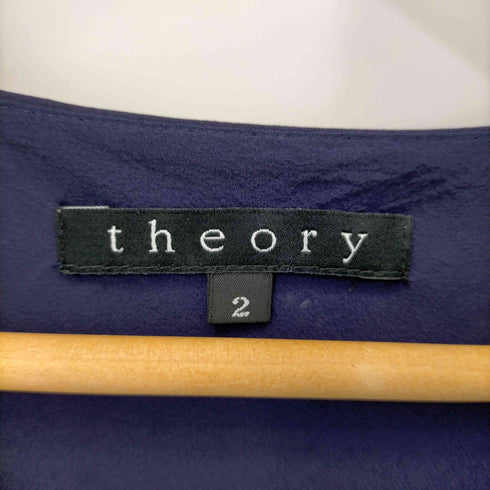 セオリー theory ウレタン混シルクノースリーブカットソー レディース JPN:2