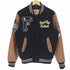 フランクリンマーシャル FRANKLIN&MARSHALL 裏地 キルティング ワッペン デザイン バーシティジャケット スタジャン メンズ import:L
