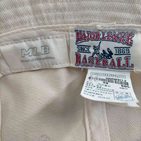 エムエルビー MLB ロゴ刺繍バケットハット メンズ 59cm