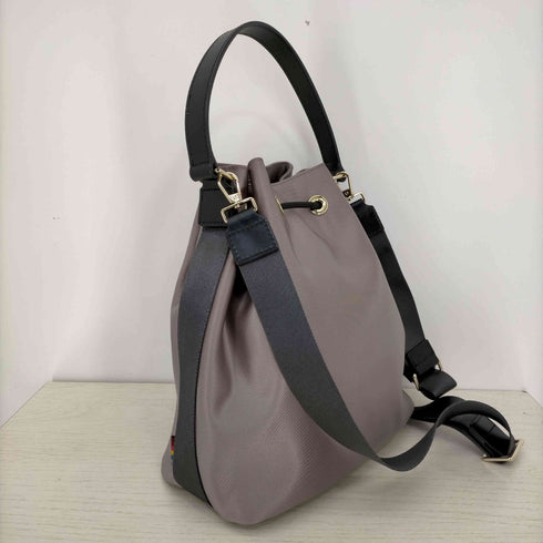 ポールスミス Paul Smith 2WAY ナイロン 巾着バッグ レディース