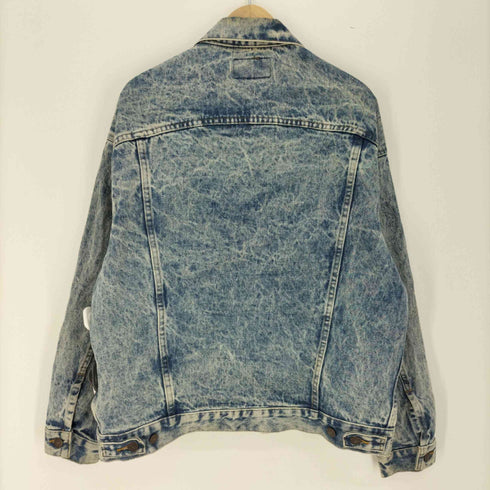リーバイス Levis 80S USA製 73507 0219 ボタン裏777刻印 ケミカルウォッシュ デニム トラッカー ジャケット メンズ import:L