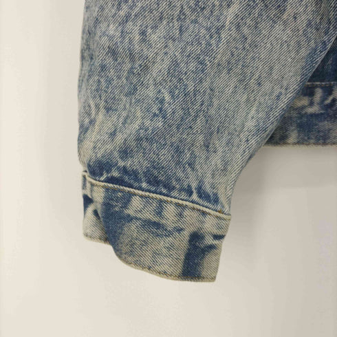 リーバイス Levis 80S USA製 73507 0219 ボタン裏777刻印 ケミカルウォッシュ デニム トラッカー ジャケット メンズ import:L