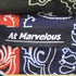 AT MARVELOUS バンダナ ペイズリー 中綿 ジップアップ ジャケット メンズ XL