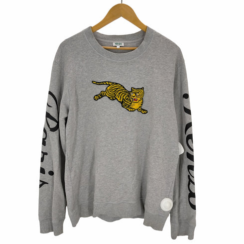 ケンゾーパリス KENZO PARIS Embroidered Round Neck Long Sleeves メンズ JPN:XL