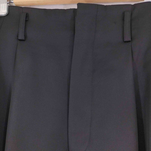 コムデギャルソン COMME des GARCONS 22SS 2タックサテンワイドハーフパンツ レディース JPN:XS