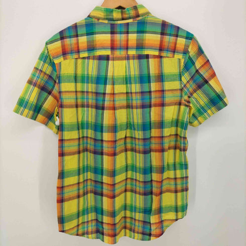 ラルフローレン RALPH LAUREN マルチカラー チェック柄 ポニー刺繍 BD S/S シャツ レディース JPN:XL