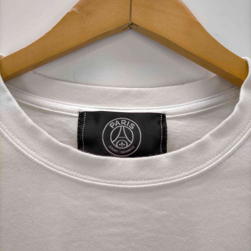 パリサンジェルマン PARIS SAINT GERMAIN 2023年モデル ロゴプリントクルーネックTシャツ メンズ