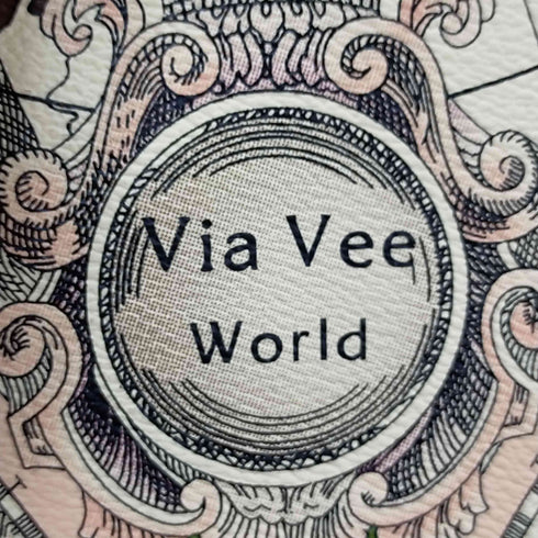 via vee world Classic Map Print Rolling Luggage メンズ