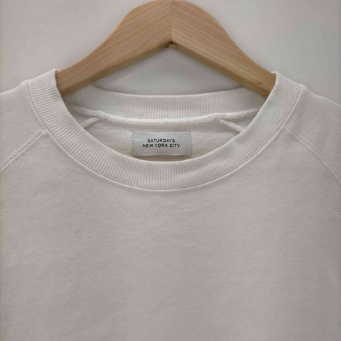 サタデーズニューヨークシティ Saturdays New York City Raglan Slash S/S Tee メンズ