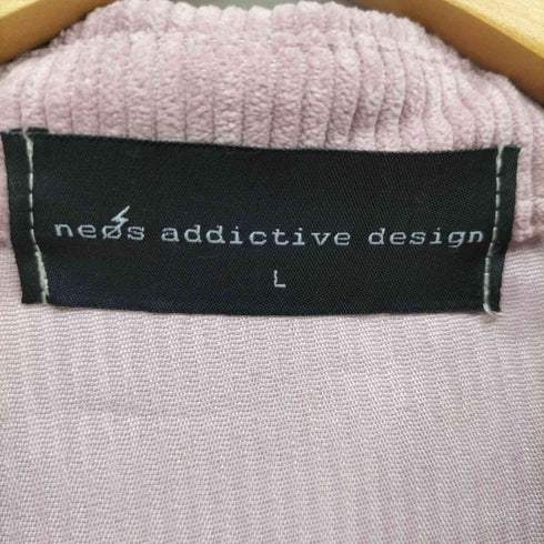 フルギ NEOS ADDICTIVE DESIGN ビッグシルエット コーデュロイ エルボーパッチ シャツ メンズ JPN:L