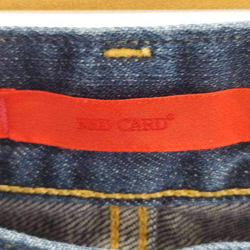 レッドカード REDCARD 別注 Anniversary 20th 復刻版 ボーイフレンドデニムパンツ レディース 22