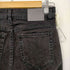 シックススリーナインセブン 6397 別注 BLACK CROPPED FLARE DENIM レディース 25