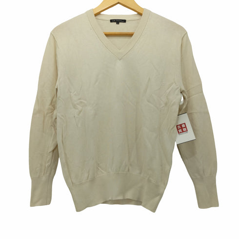 ニジュウサンク 23区 19SS シルクコットン ハイゲージVネックニット レディース JPN:38