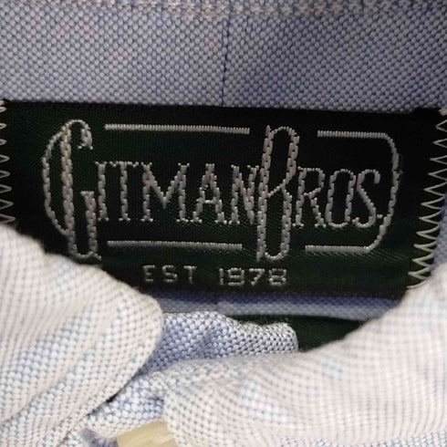 ギットマンブラザーズ GITMAN BROTHERS vintage ボタンダウンL/Sシャツ メンズ JPN:S