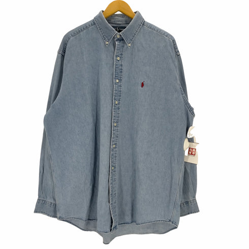 ラルフローレン RALPH LAUREN blake ボタンダウンデニムシャツ メンズ JPN:XL