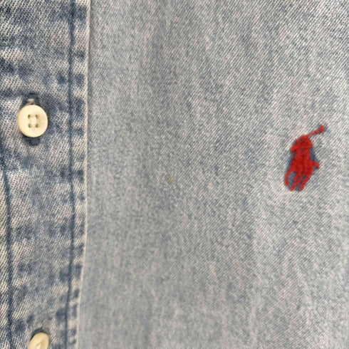 ラルフローレン RALPH LAUREN blake ボタンダウンデニムシャツ メンズ JPN:XL