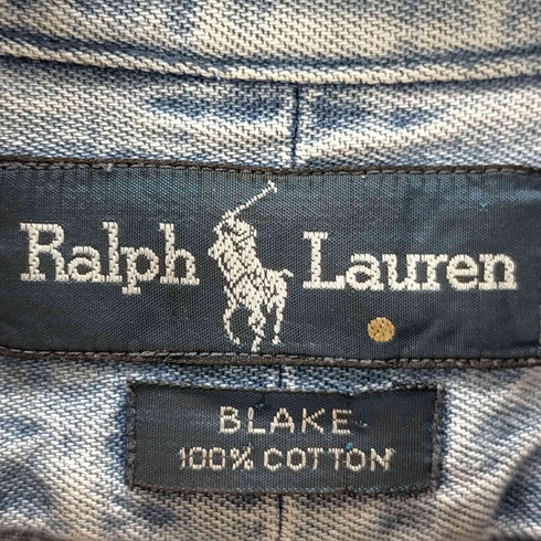 ラルフローレン RALPH LAUREN blake ボタンダウンデニムシャツ メンズ JPN:XL
