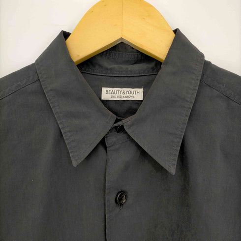 ビューティーアンドユースユナイテッドアローズ BEAUTY & YOUTH UNITED ARROWS パウダークロス シャーリング レギュラーカラーシャツ メンズ JPN:M