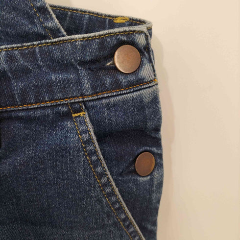 ムジルシリョウヒン 無印良品 デニムサロペットパンツ コットンデニム レディース s