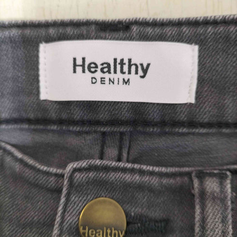 ヘルシーデニム Healthy denim ジッパーフライ フレアデニムパンツ レディース 24
