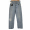 リーバイス Levis 80S USA製 ボタン裏524 エルパソ 501 黒カン 赤耳 デニムパンツ レディース W28×L34